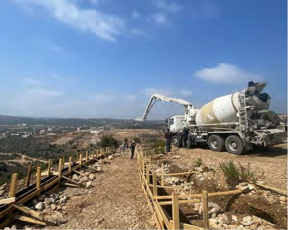 Rehabilitation of Agricultural Roads, Al-Bustan (2023)
